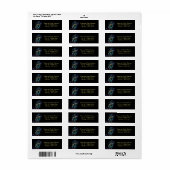 Leeuwvis zwemt etiket (Full Sheet)