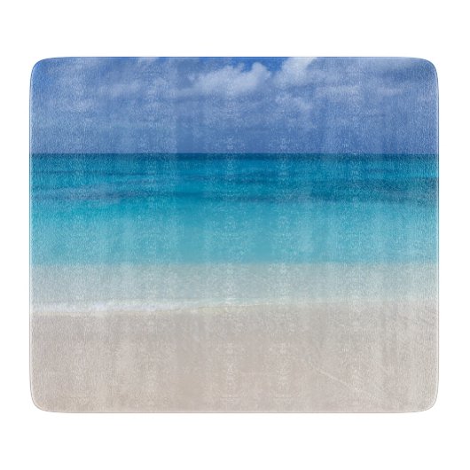 Leeward Beach | Foto van Turks- en Caicoseilanden Snijplank (Voorkant)