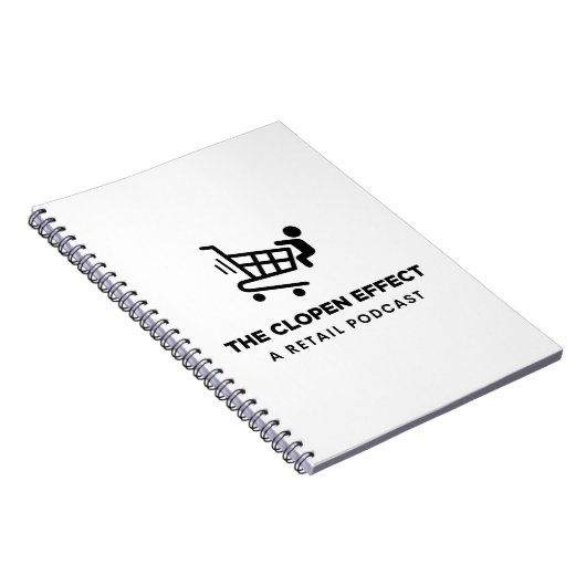 L'effet Clopen - Carnet de logo noir (Côté Droit)