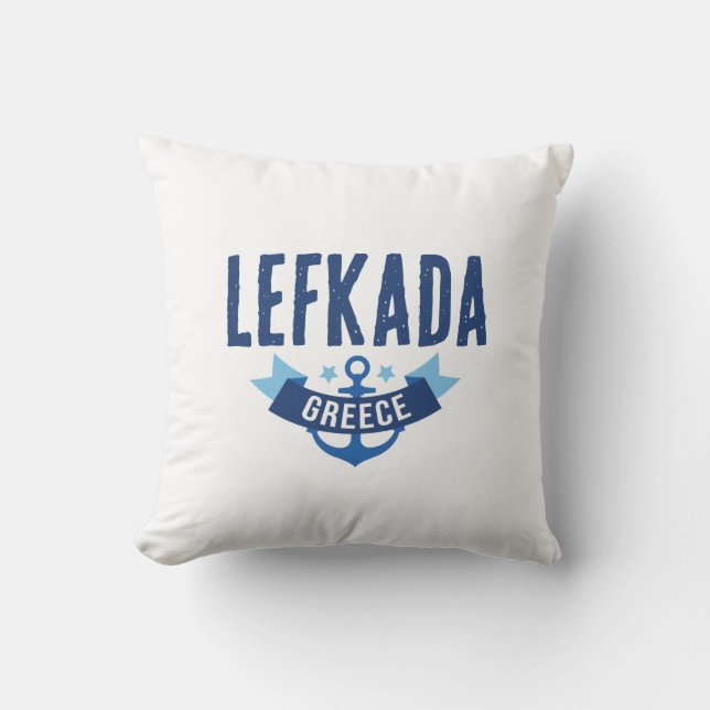 Lefkada Greece Sierkussennen Kussen (Voorkant)