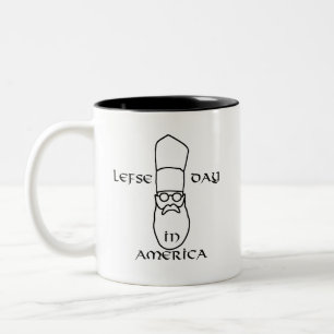 Lefse Day En Amérique tasse à café