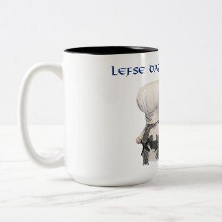 Lefse Day In America tasse à café avec Lefse Troll