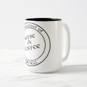 Lefse et café - petit déjeuner de tasse de Vikings (Devant droit)