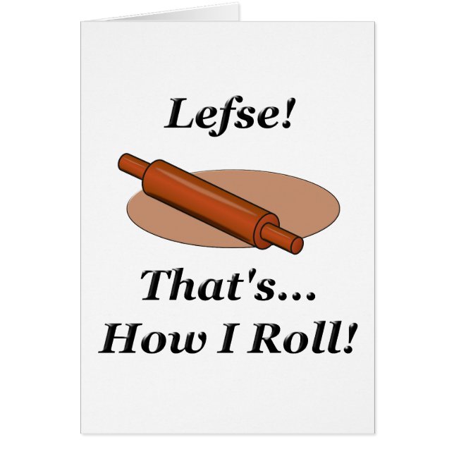 Lefse hoe ik moet rollen (Voorkant)