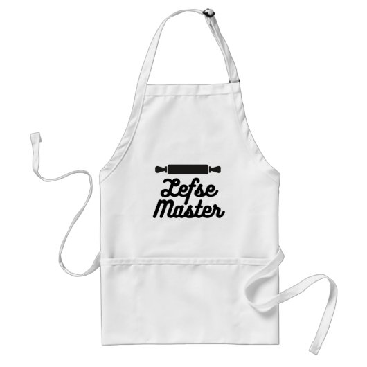 Lefse Master Apron Standaard Schort (Voorkant)