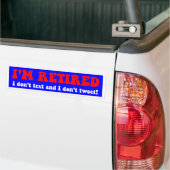 Lefsrente Bumpersticker (Op Truck)