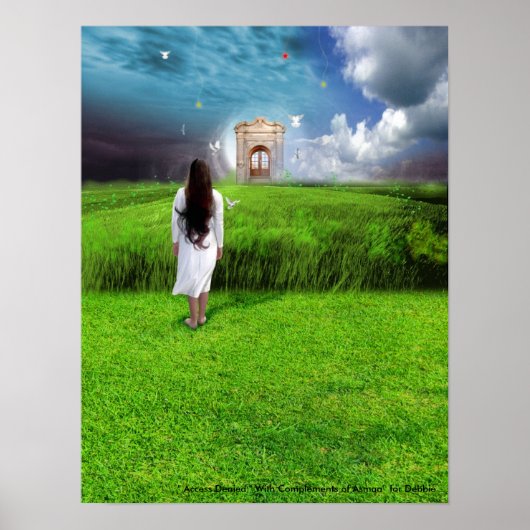 leftalone2, " Toegang ontkend " met Complementen . Poster (Voorkant)