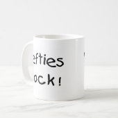 Lefties Rock Koffiemok (Voorkant links)