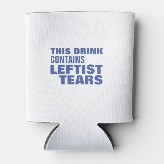 Leftist Tears Foam Koelbox Blikjeskoeler (Voorkant)