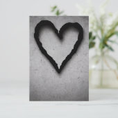 Leftover hart, nr. 01 bedankkaart (Staand voorkant)