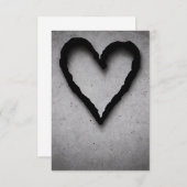 Leftover hart, nr. 01 bedankkaart (Voorkant / Achterkant)