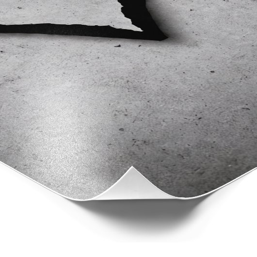 Leftover hart, nr. 01 foto afdruk (Hoek)