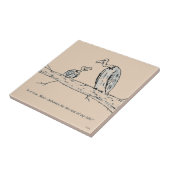 Leftovers Tegeltje (Zijkant)