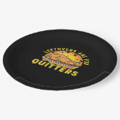 Leftovers zijn bedoeld voor het Thanksgiving-dag-d Papieren Bordje (Gekanteld)