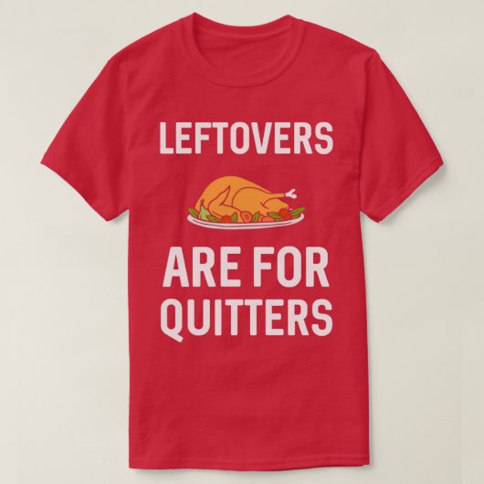Leftovers zijn bedoeld voor kappen 2 t-shirt (Design voorkant)