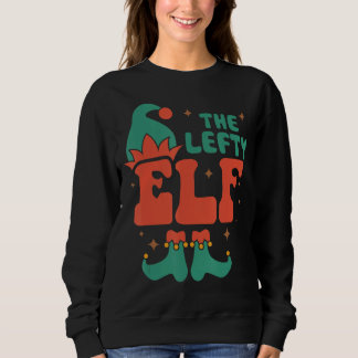 Lefty Elf Familie Matching Kerstmis Ps Grappig Trui