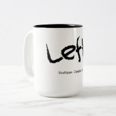 Lefty Tweekleurige Koffiemok (Voorkant links)