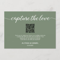 Leg de Liefde QR code bruiloft foto delen