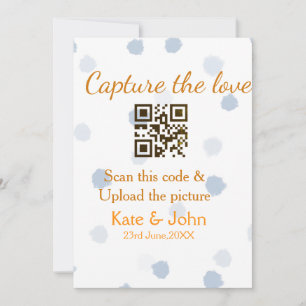 Leg de liefde vast voeg QR-scan toe upload afbeeld Kaart