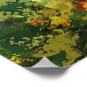 Leg de schoonheid van Madrid vast Poster (Hoek)