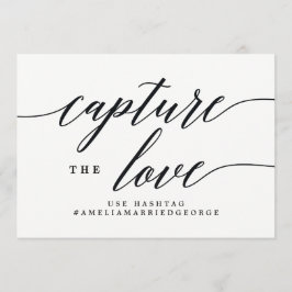 Leg het Love Instagram-teken vast - Modern script Kaart