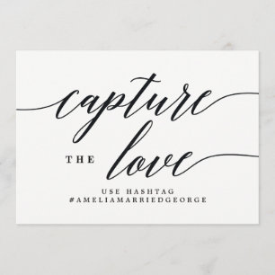 Leg het Love Instagram-teken vast - Modern script Kaart