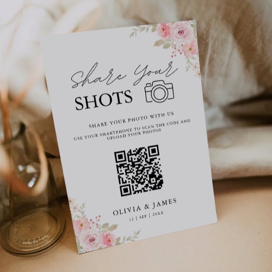 Leg het Love QR-codeteken vast, Roos Kaart