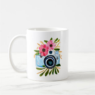 Leg het Moment Vast Fotoliefhebbers Vintage Koffiemok