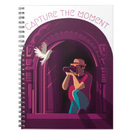 Leg het moment vast notitieboek