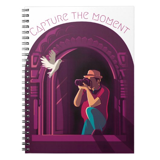 Leg het moment vast notitieboek (Voorkant)