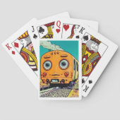 Leg hiermee de essentie van spoorwegen vast pokerkaarten (Achterkant)