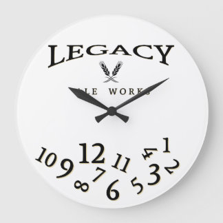 Legacy Ale Werkt Wandklok Grote Klok