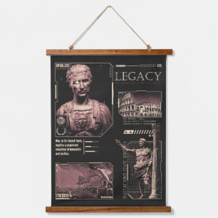 Legacy - Brutalistisch ontwerp Hangend Wandkleed