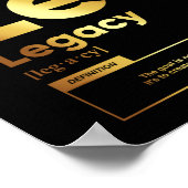 Legacy Definition | MOTIVATIE POSTER (Hoek)