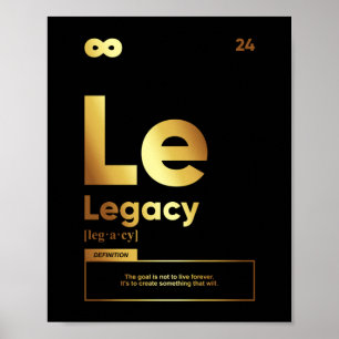 Legacy Definition   MOTIVATIE POSTER