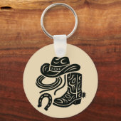 Legacy in Leather Sleutelhanger (Achterkant)