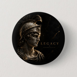 LEGACY Inspirerend Motiverend Citaatontwerp Ronde Button 5,7 Cm