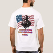 Legacy of the brave t-shirt (Achterkant)