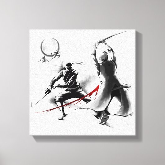 Legacy of the Shadow Warrior Canvas Print (Voorkant)