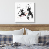 Legacy of the Shadow Warrior Canvas Print (Insitu (Slaapkamer))