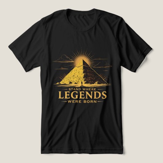 Legacy Remains Egypt Pyramid Shirt (Design voorkant)