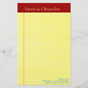 Legal Pad Briefpapier