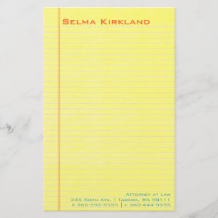 Legal Pad Briefpapier