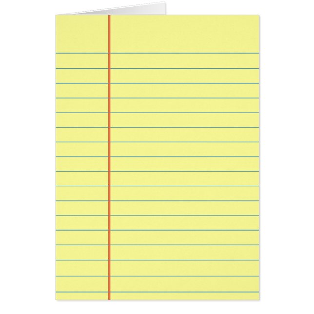 Legal Pad Patroon (Voorkant)