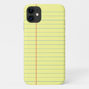 Legal Pad Patroon iPhone 11 Hoesje