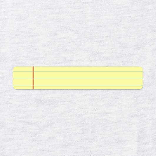 Legal Pad Patroon Labels (Design 3)