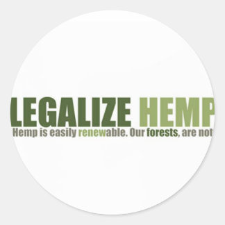 Legaliseer hennep Sticker