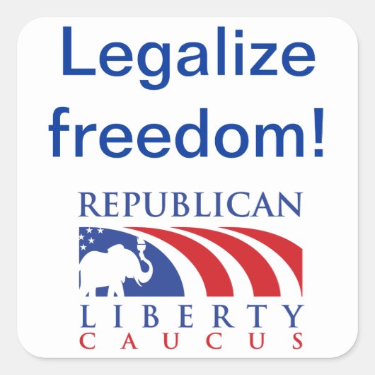 Légaliser les autocollants Freedom RLC (Devant)