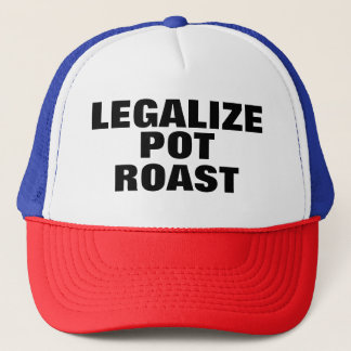 Legaliseren Pot Roast Trucker Hat Trucker Pet