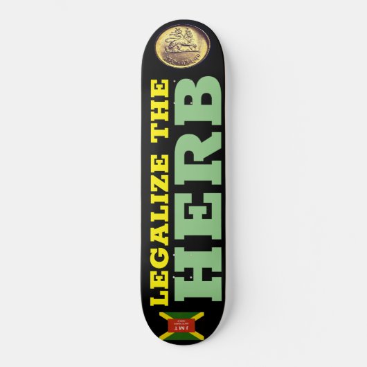 LEGALISEREN VAN HET HERB Skateboard (Voorkant)